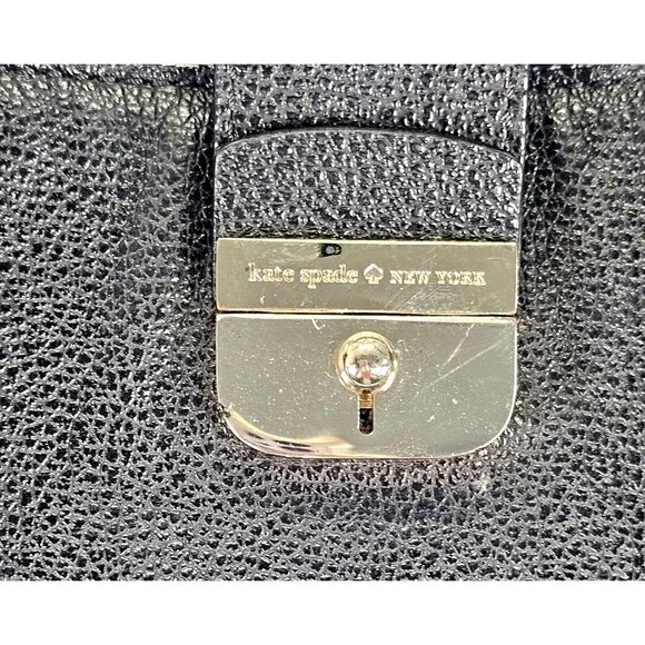 Kate Spade New York Women's Black Leather Lovett Street Palma Tote Bag Large 187 - Picture 6 of 13